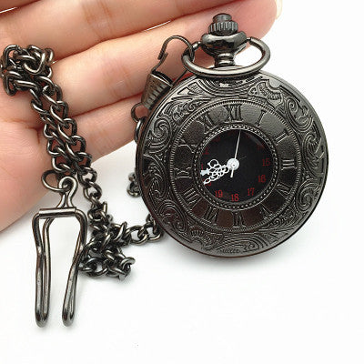 Classic Roman Double Display Pocket Watch