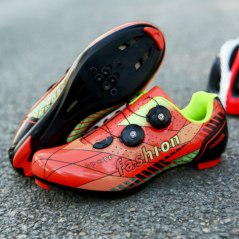 Professional Road Bike Cycling Shoes Men'S Mountain Self-Locking Shoes Non-Locking Power-Assisted Shoes