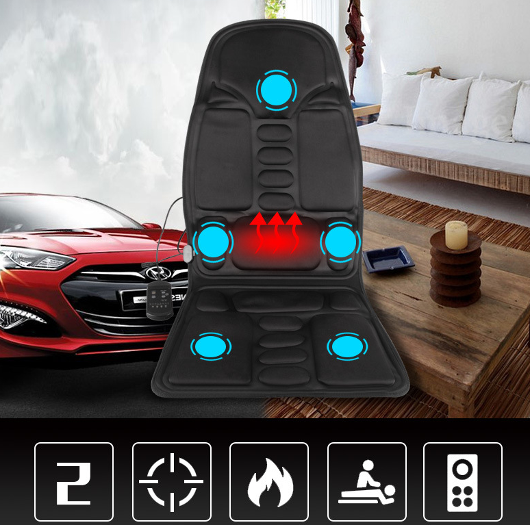 Car massage cushion car home dual-use vibration massage chair