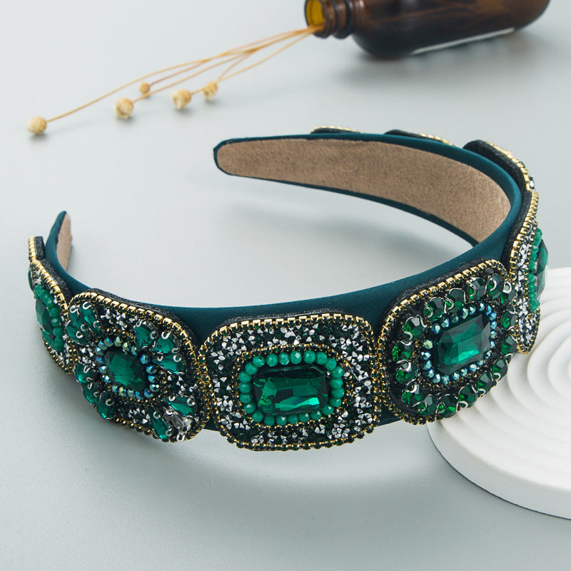 Fashion Bright Crystal Baroque Headband