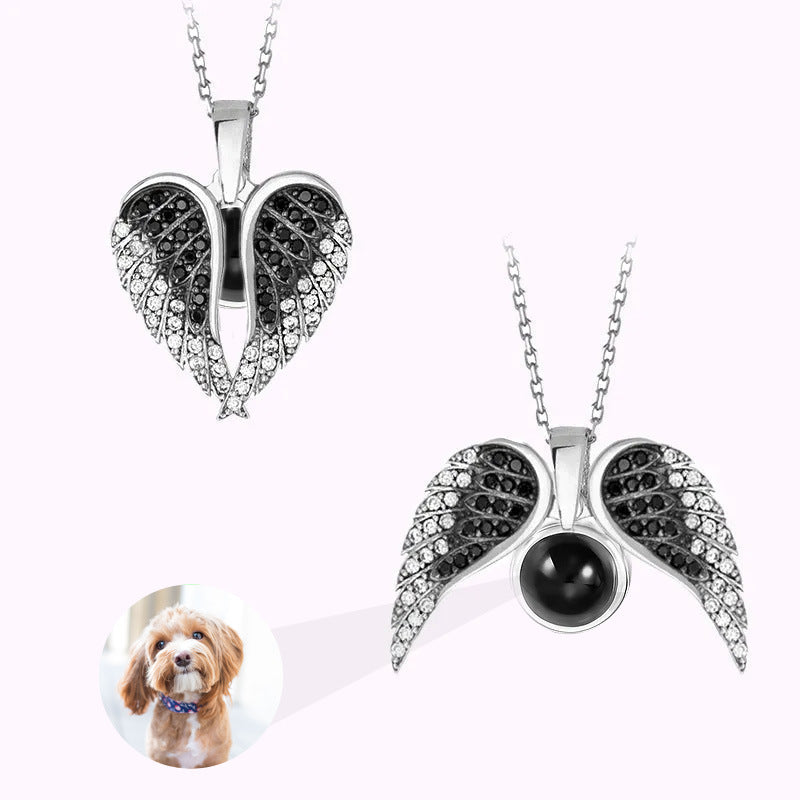 Love Angel Wings Necklace Ladies