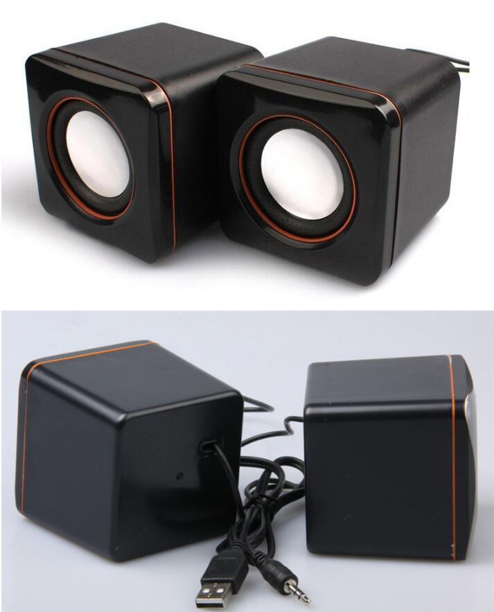 Mini Portable USB Wired Desktop Speaker