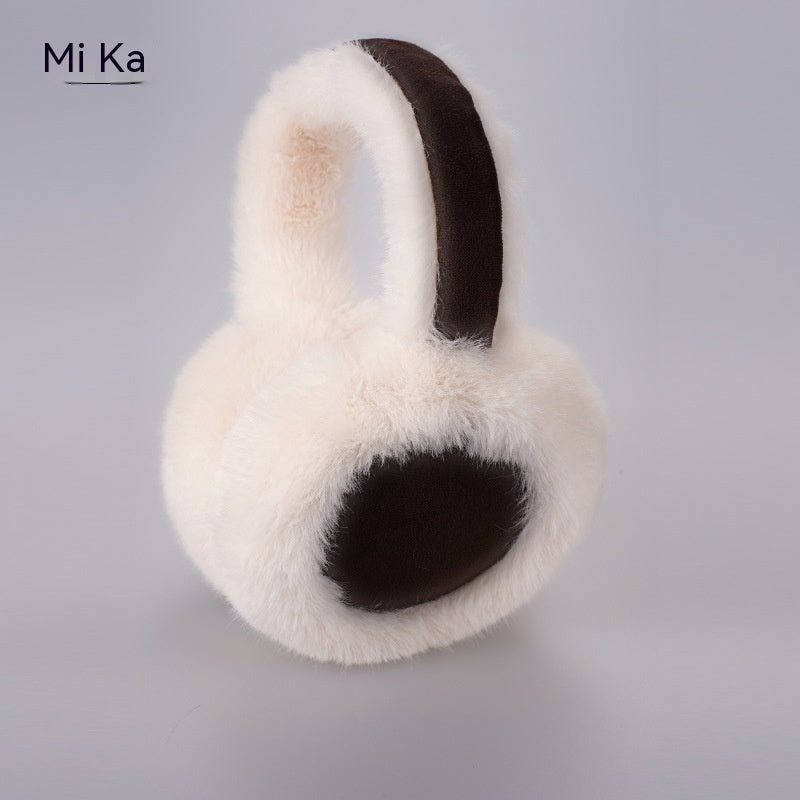 Folding Warm-keeping Women's Autumn And Winter Plush Fashion Earmuffs