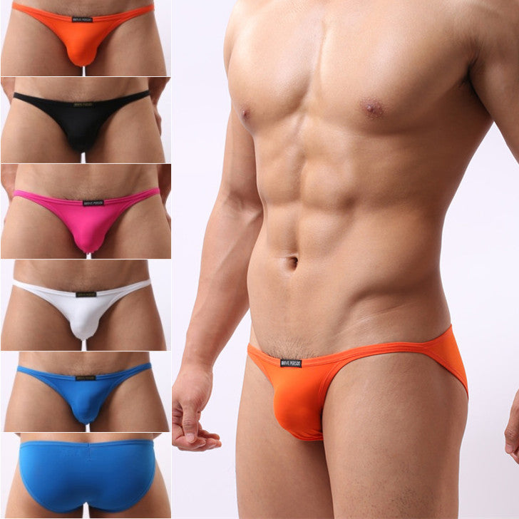 Seamless Design Shaping Low Waist Men's Underwear