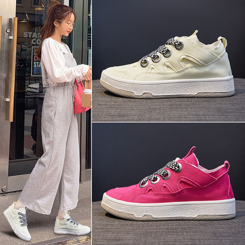 Women's Canvas Shoes Platform Casual Sports Women's Shoes