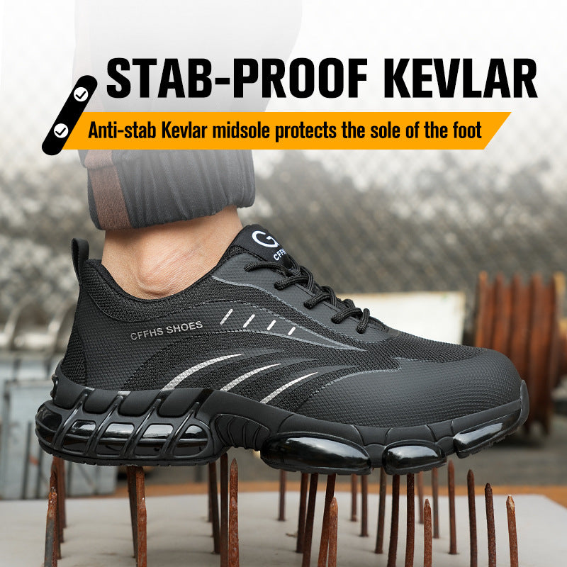 Popcorn Sole Protective Footwear Safety Shoes